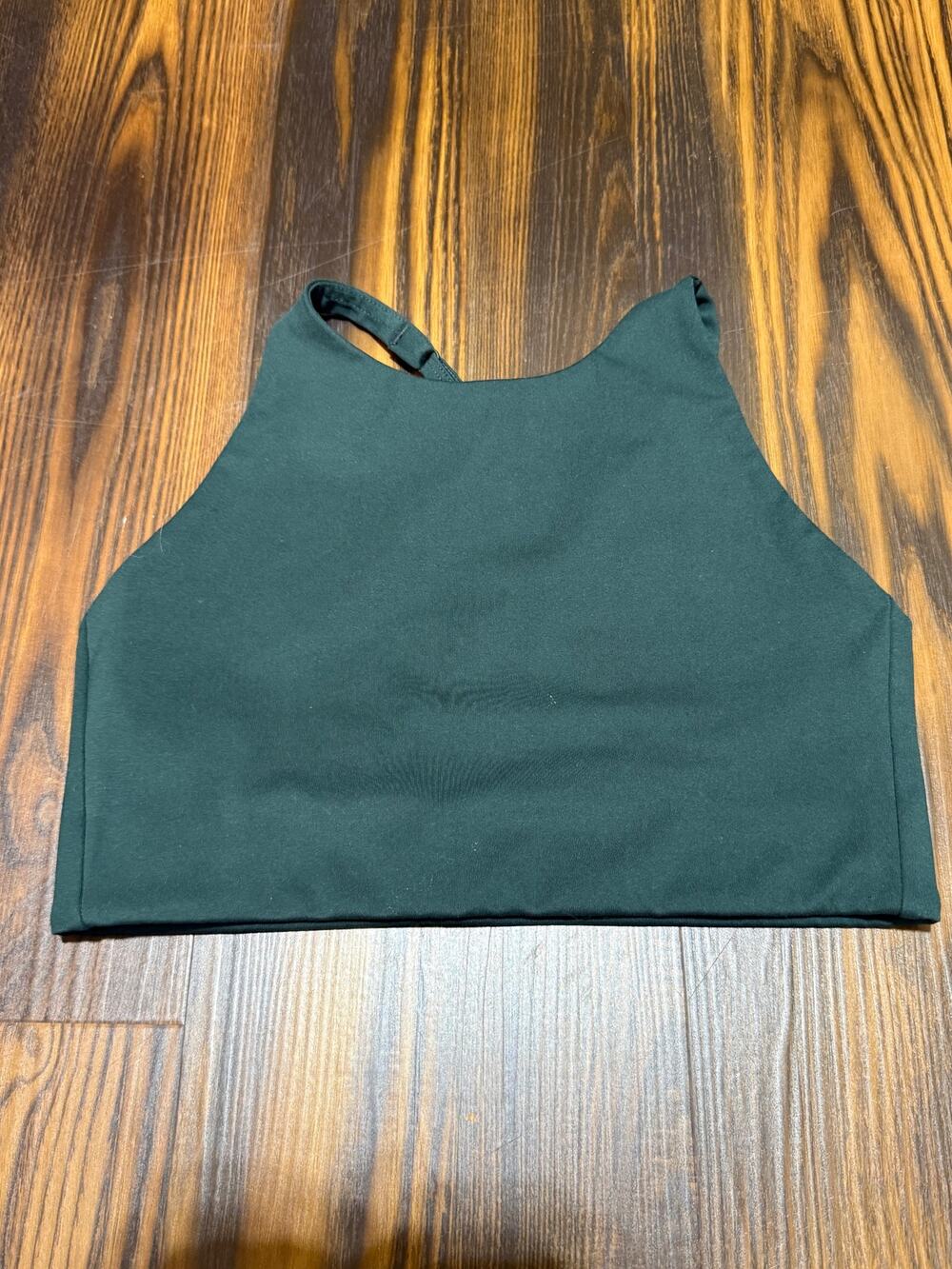 Girlfriend Collective Topanga Halter Style Bra Criss Cross Back Size S